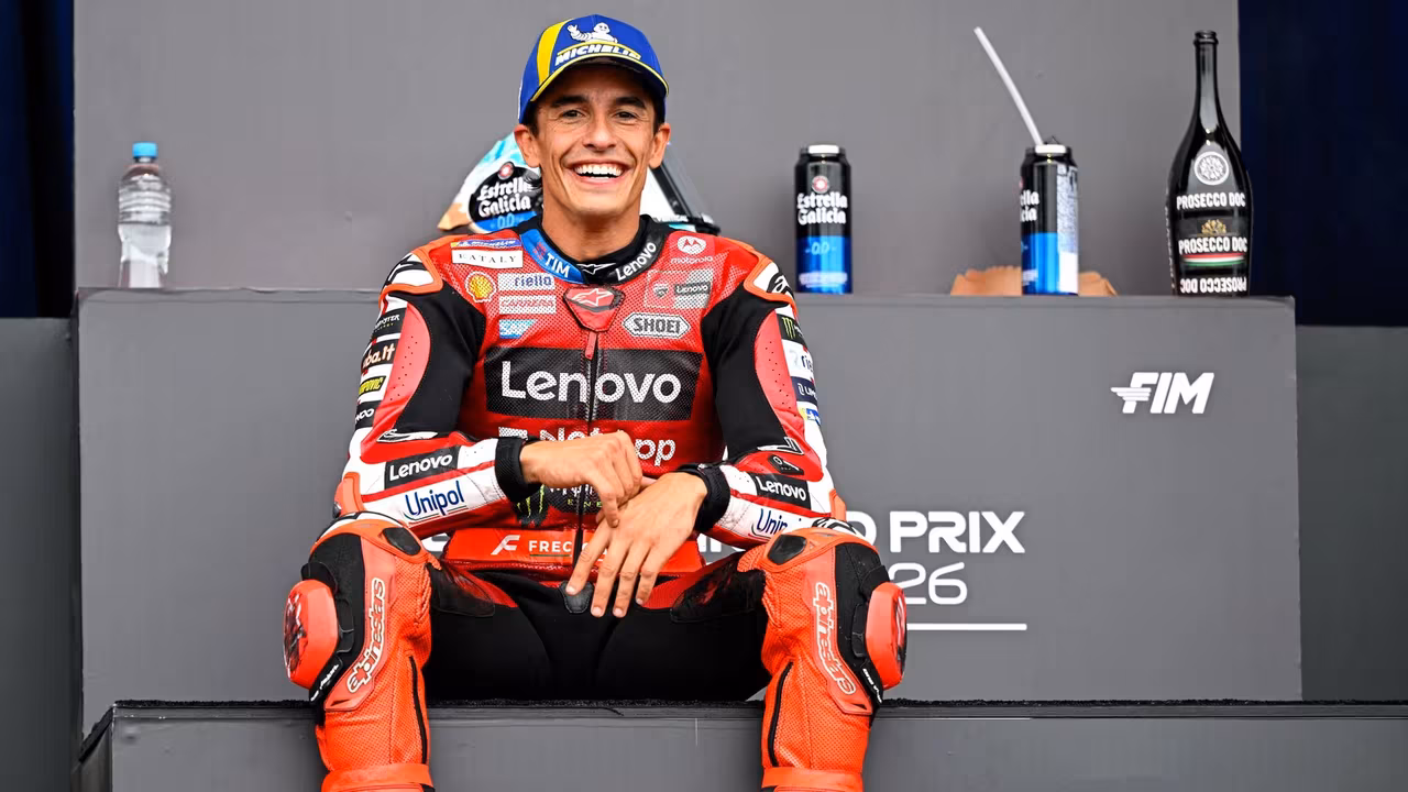 Марк Маркес на спринте MotoGP в Австралии, 2026 год