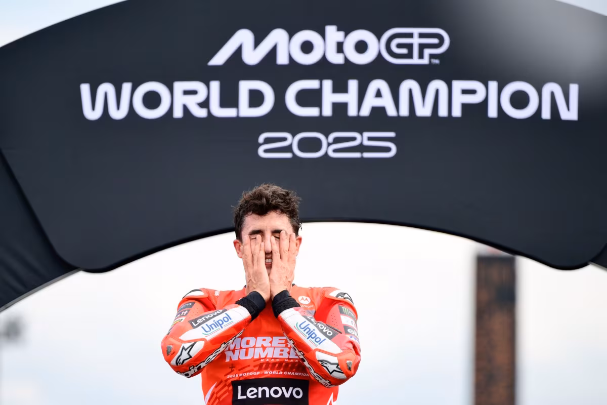 Марк Маркес, чемпион MotoGP 2025 года после Гран-При Японии