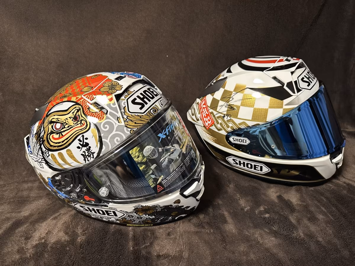 Шлем Марка Маркеса SHOEI X-SPR Pro Motegi 5