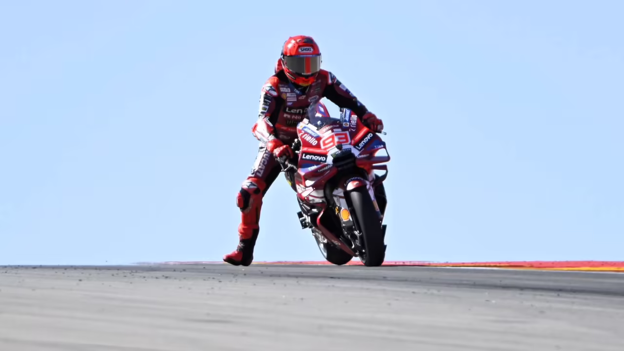 Marc Marquez, 2026 Aragon MotoGP. © Gold and Goose
