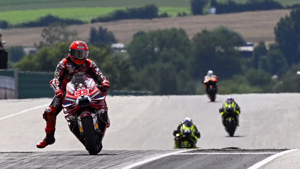 Marc Marquez, 2026 German MotoGP. © Gold and Goose