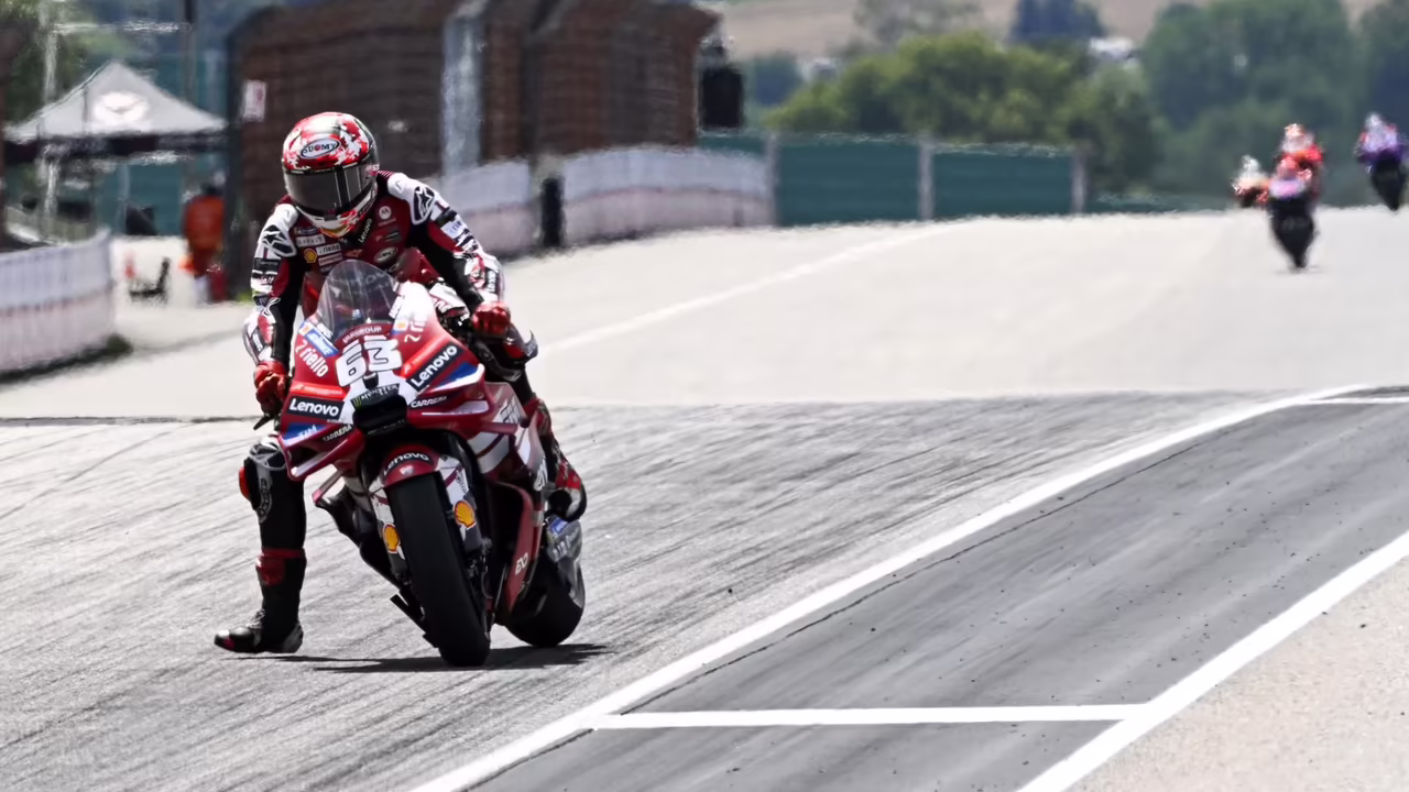 Pecco Bagnaia, 2026 Sachsenring MotoGP. © Gold and Goose
