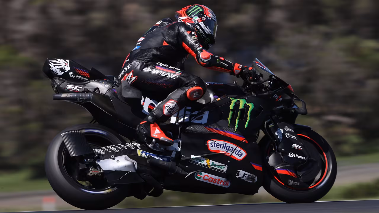 Марко Беццекки на Aprilia Racing на Гран-при Австралии 2026 года