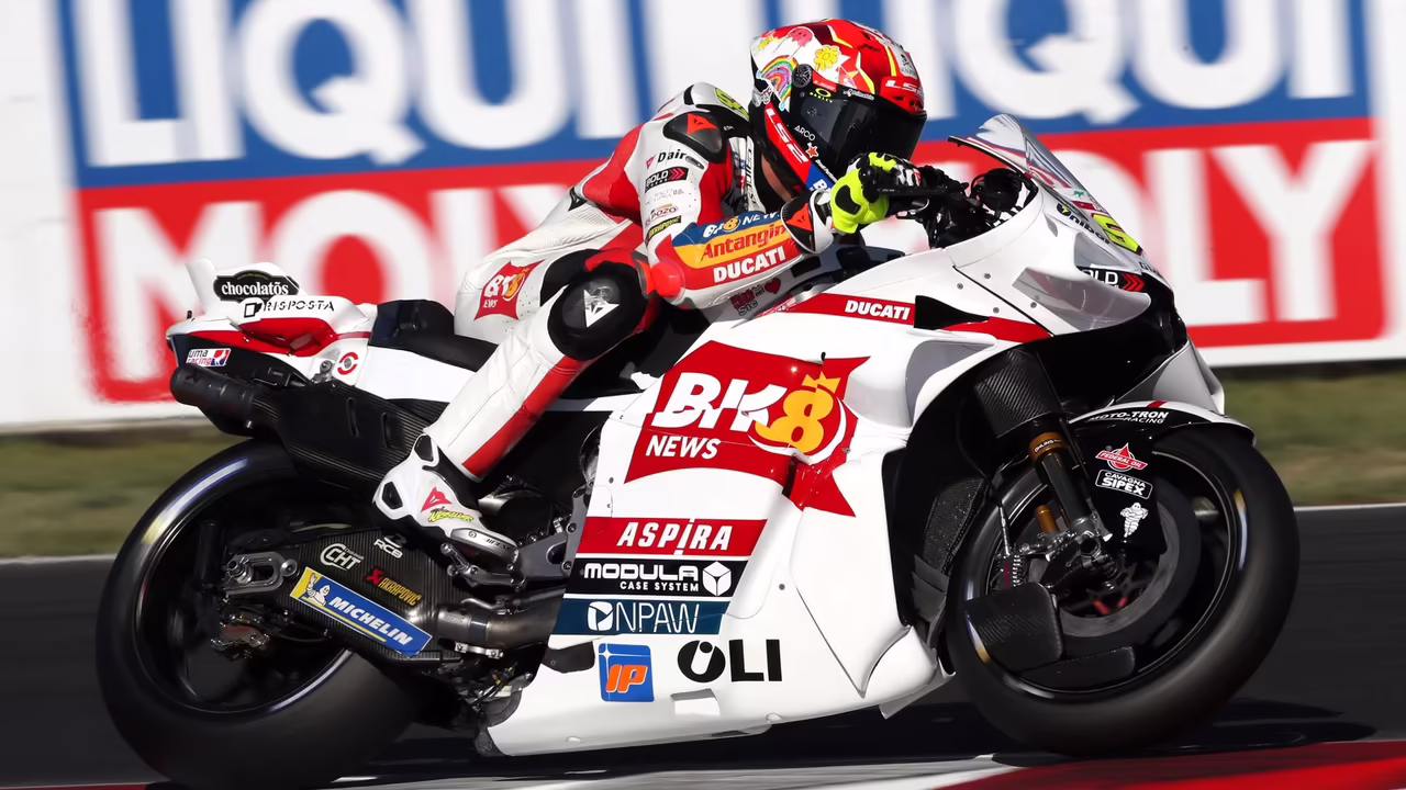 Fermin Aldeguer, 2026 Misano MotoGP. © Gold and Goose
