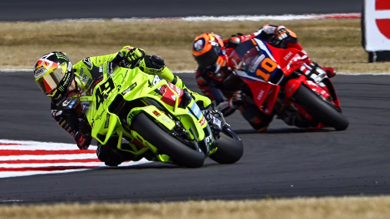 Fabio di Giannantonio, 2026 Silverstone MotoGP. © Gold and Goose