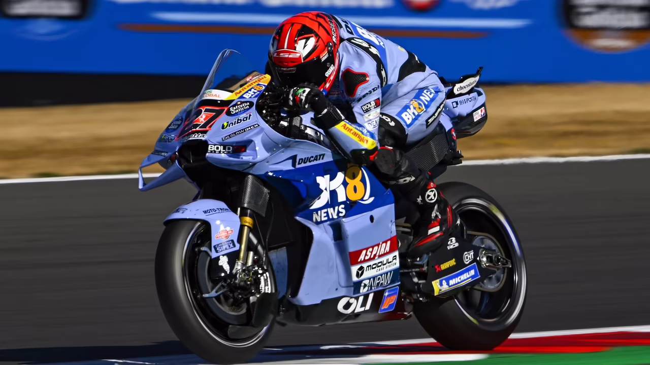 Iker Lecuona, 2026 Silverstone MotoGP. © Gold and Goose