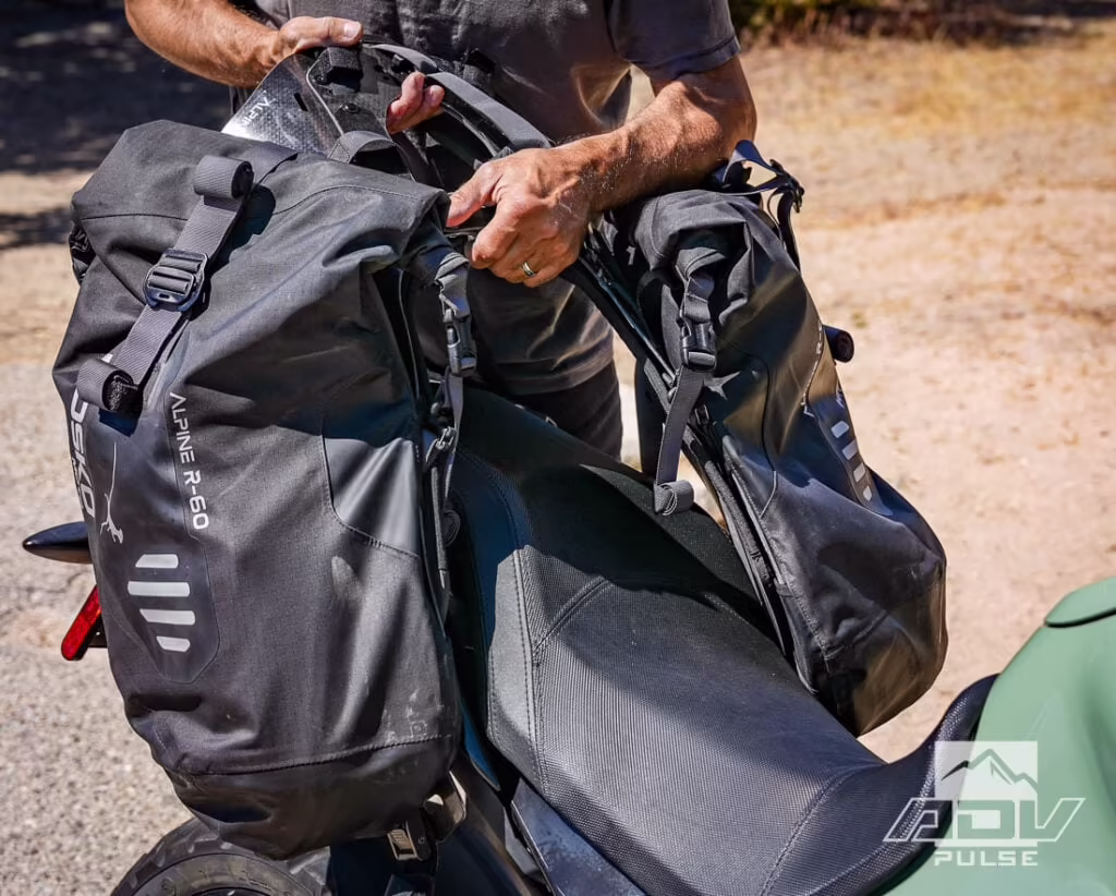 Mosko Moto Alpine 60L Rackless Softbag System