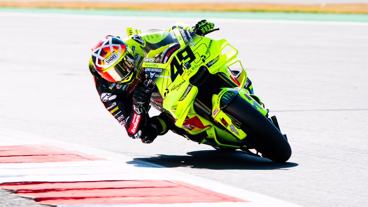 Fabio di Giannantonio, 2026 Silverstone MotoGP. © Tony Goldsmith
