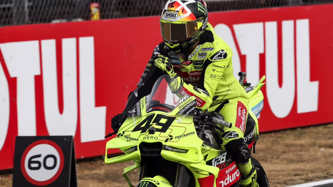 Fabio di Giannantonio, 2026 Silverstone MotoGP. © Gold and Goose