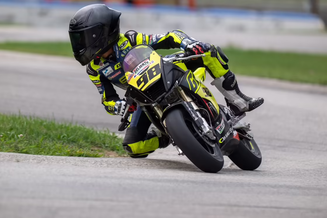Zaal Farhand was far ahead of the competition in each of his Sunday GP 160 races. Photo by Shots by AMD.