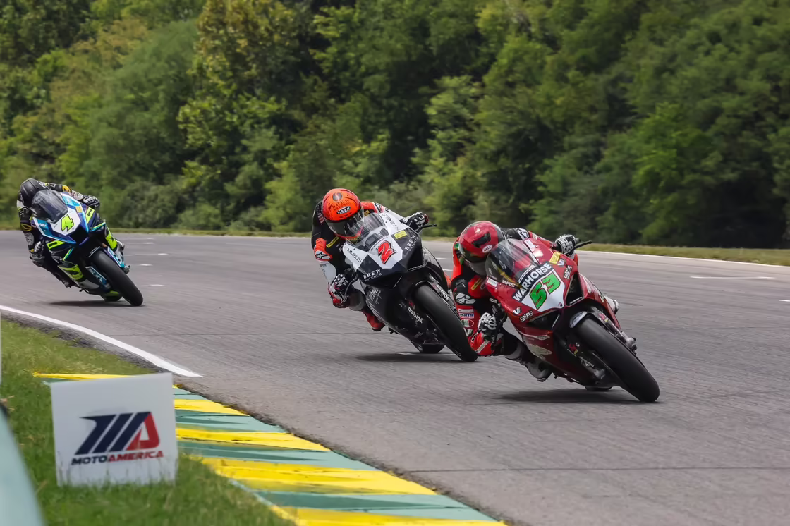 Гонщики MotoAmerica на трассе Circuit of The Americas в Остине