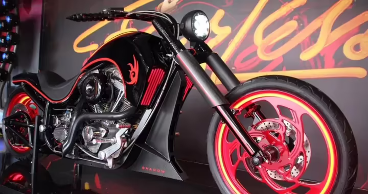 La moto di Shadow esiste davvero: 1.750 cc e ora va all’asta