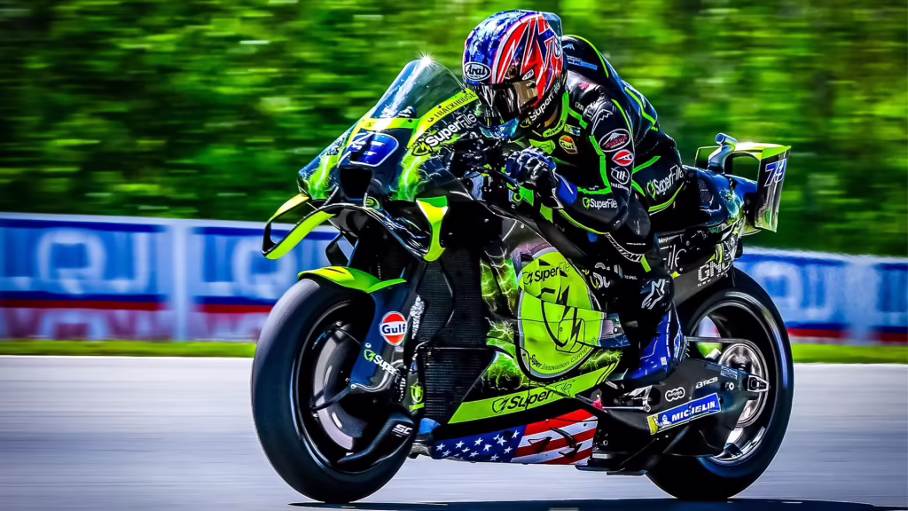 Ай Огура на мотоцикле Trackhouse Racing MotoGP