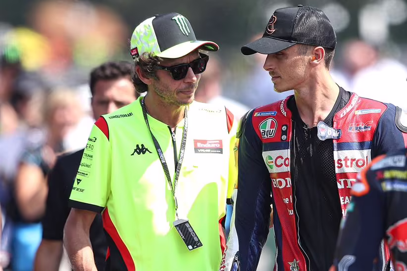 Advice from The Doctor and brother, Valentino Rossi for Luca Marini