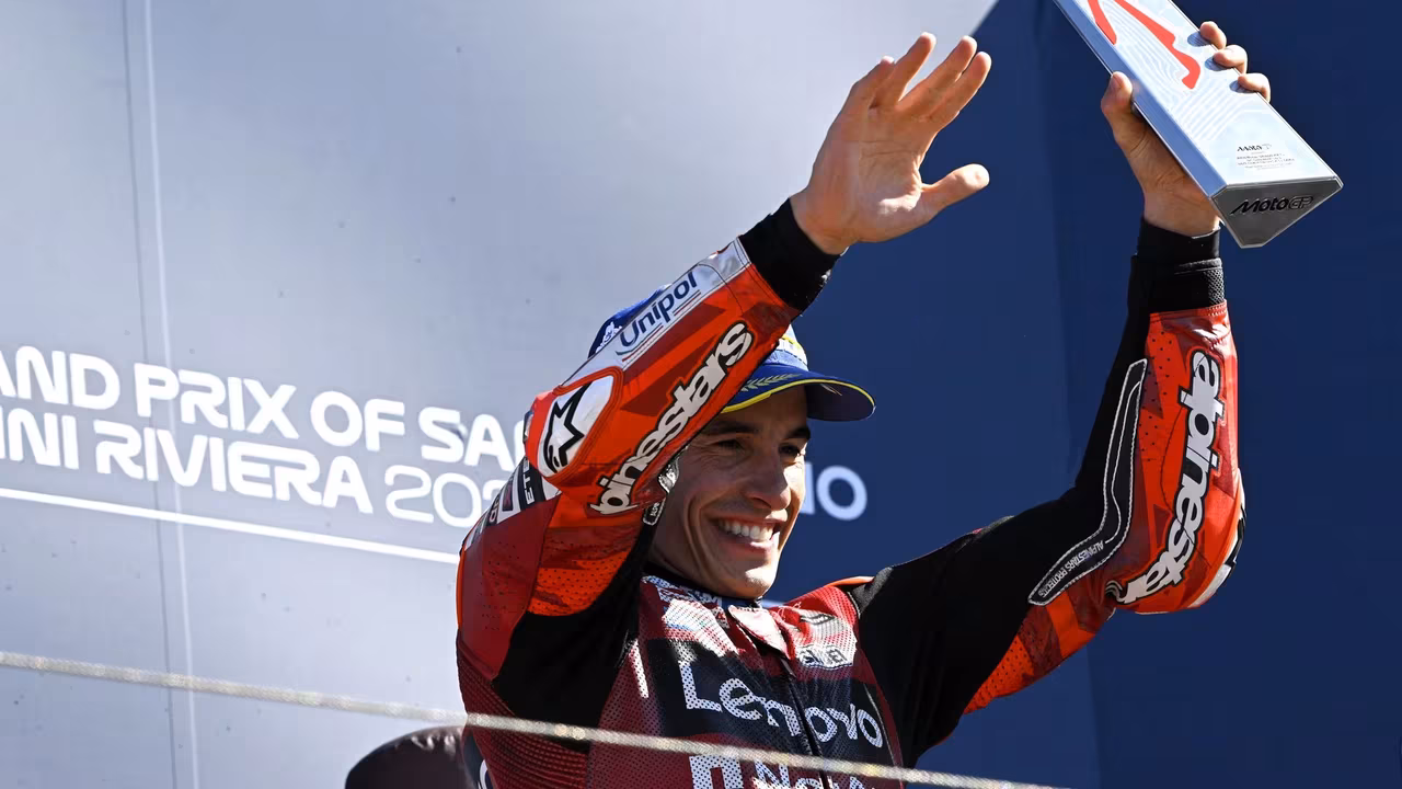 Marquez has won five times in 2026 so far © Gold and Goose