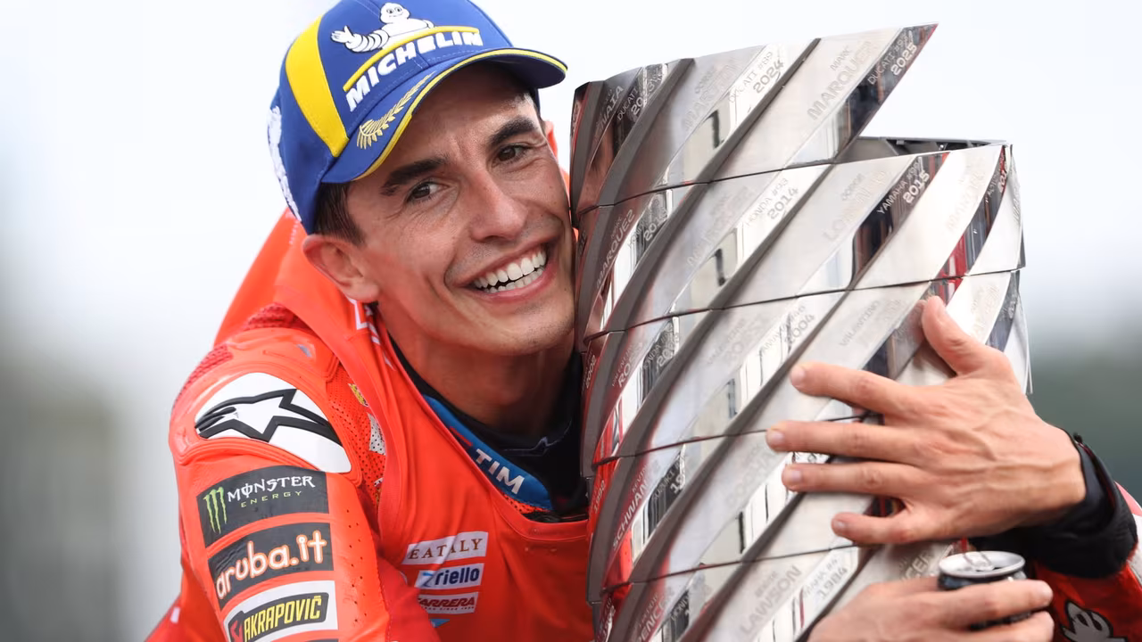Марк Маркес на Ducati Lenovo Team во время Гран-при Японии в Мотеги
