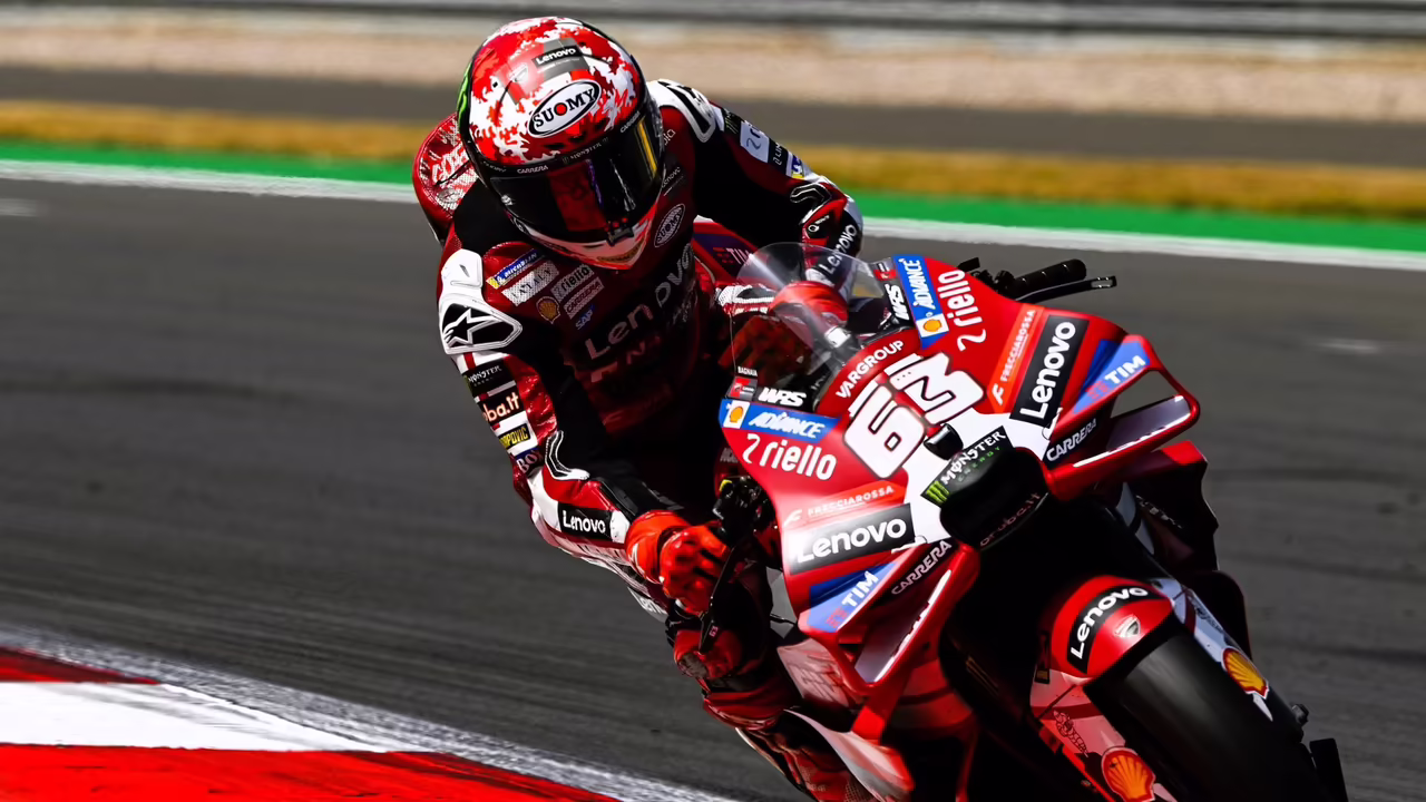 Pecco Bagnaia, 2026 Silverstone MotoGP. © Gold and Goose