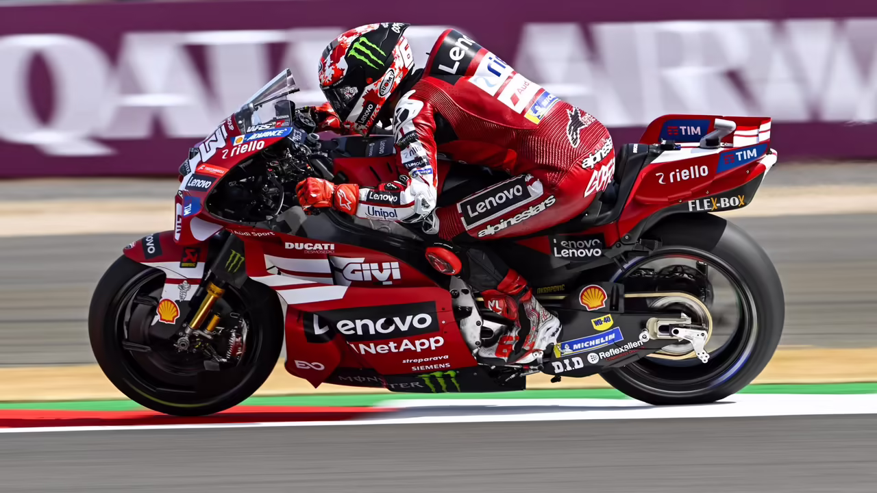 Francesco Bagnaia, 2026 Silverstone MotoGP. © Gold and Goose