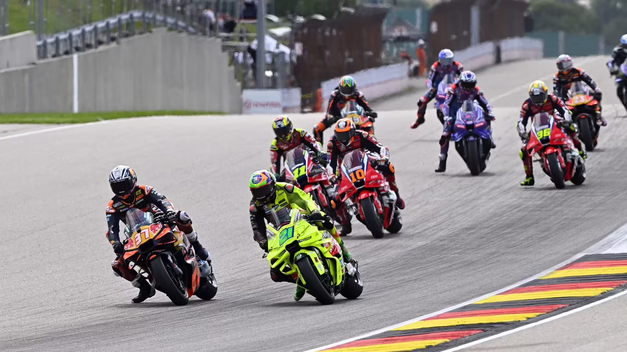 Pedro Acosta, 2026 German MotoGP. © Gold and Goose