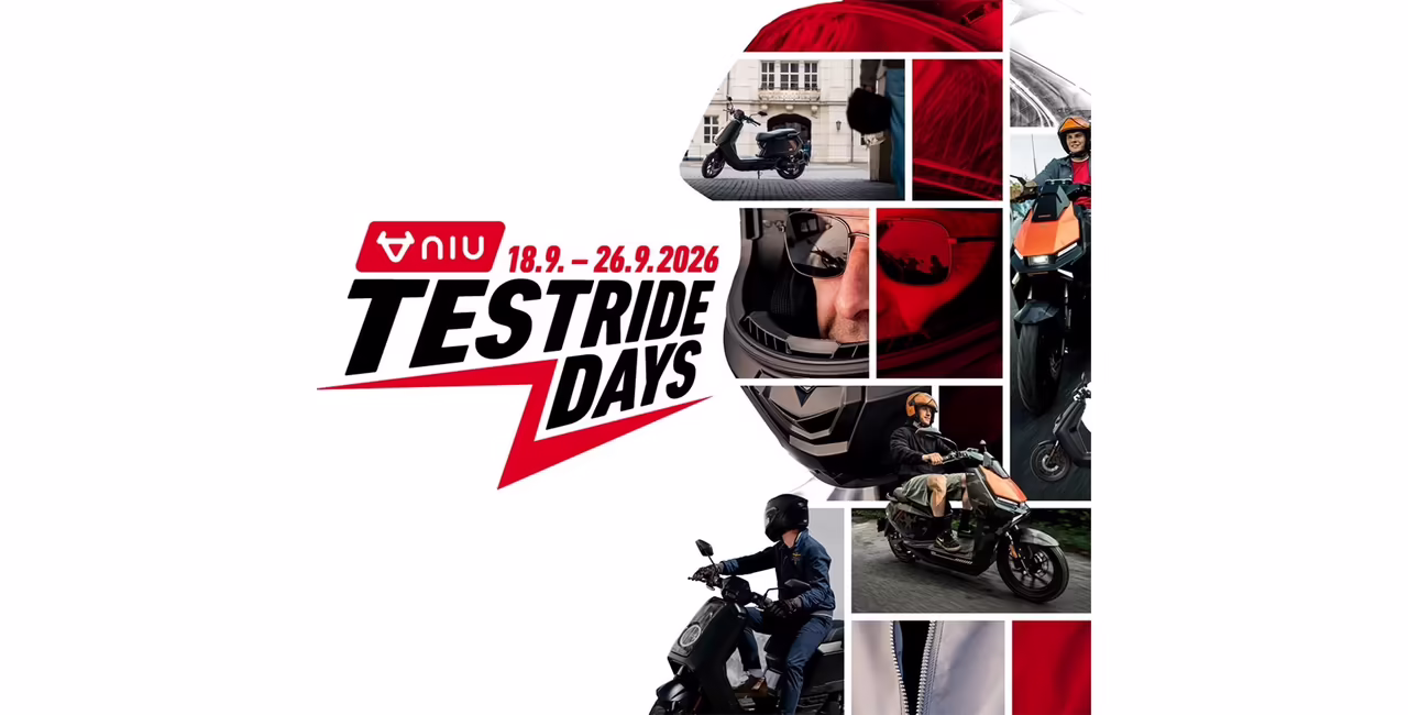 Электроскутер NIU FQiX на Testride Days 2026