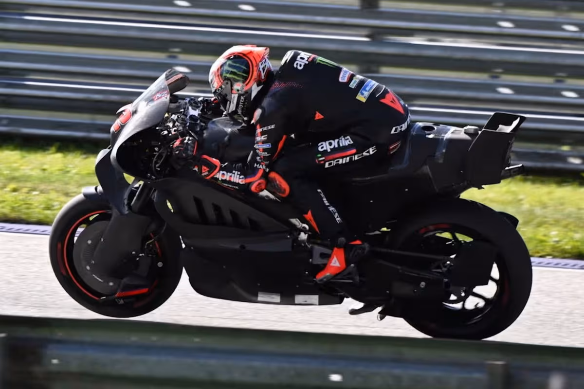 Тесты MotoGP 2027 года на Red Bull Ring - новый Aprilia RS-GP27