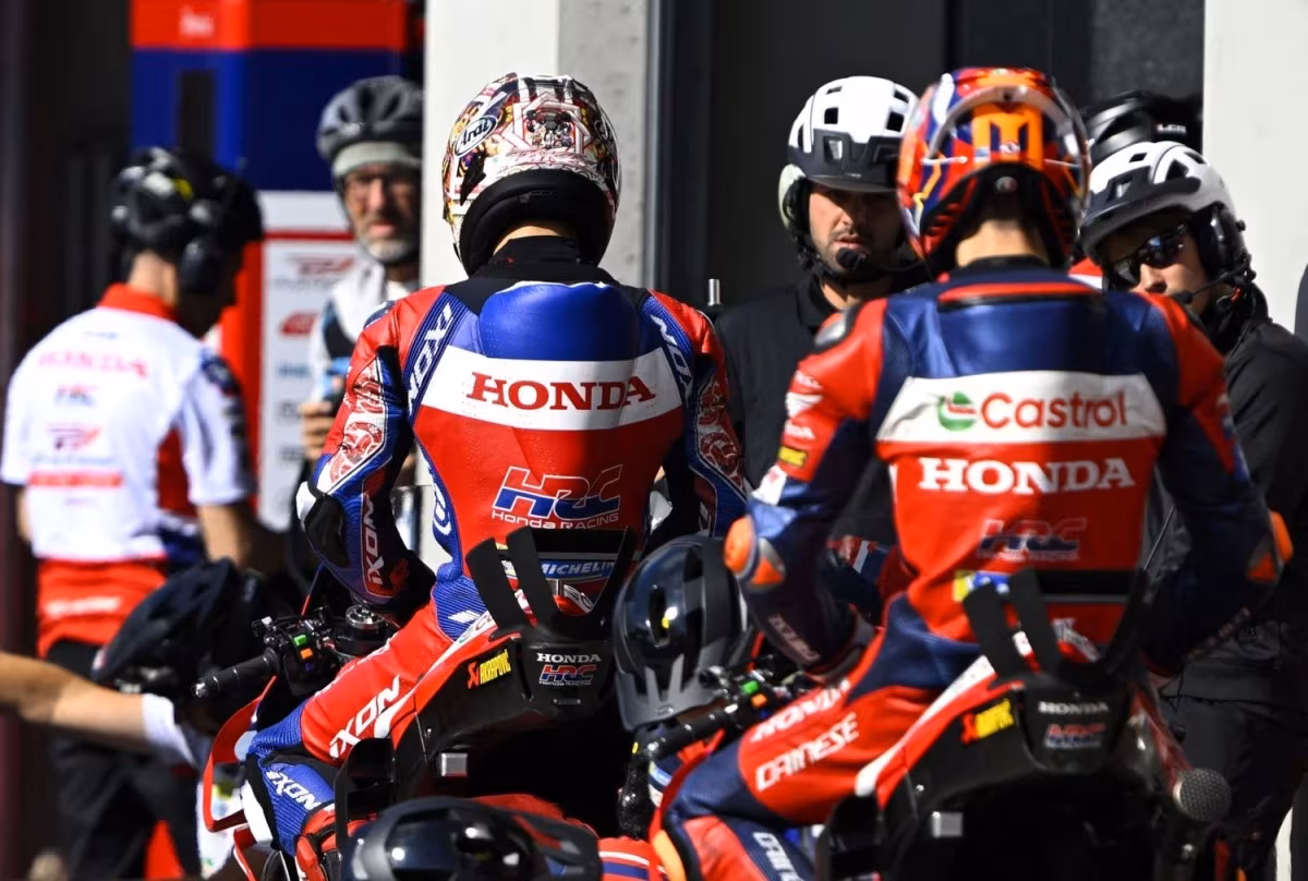 Пилоты Honda HRC и LCR