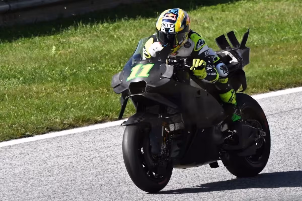 Диого Морейра возглавил тесты на Red Bull Ring в седле Honda RC214V с 850-кубовым двигателем