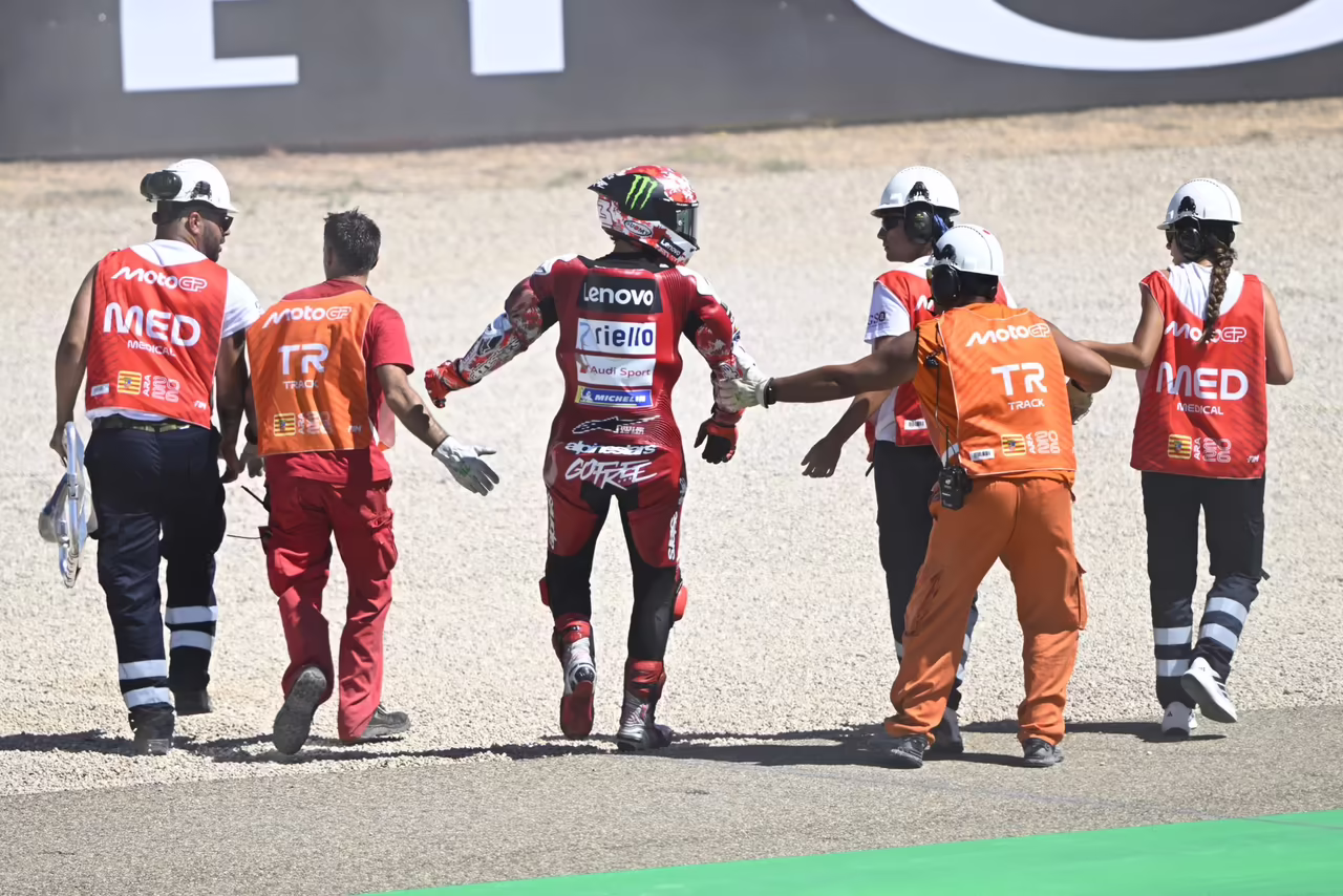 Pecco Bagnaia, Ducati Corse, 2026 Aragon MotoGP © Gold and Goose