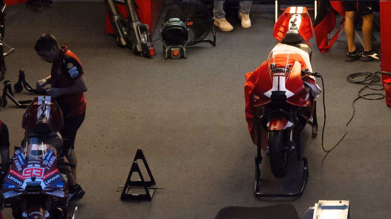 Прототип Ducati объёмом 850 куб. см на тестах MotoGP на Red Bull Ring