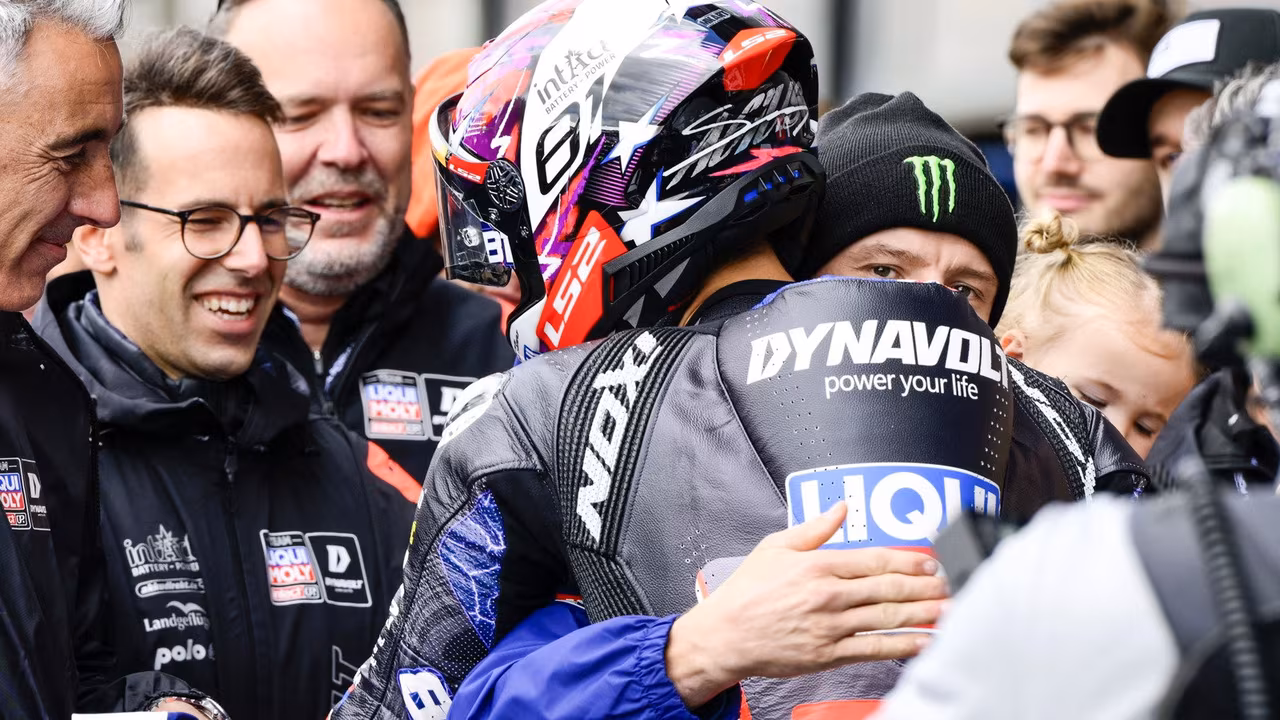 Джек Миллер на мотоцикле Pramac Yamaha на этапе MotoGP в Австрии в 2026 году