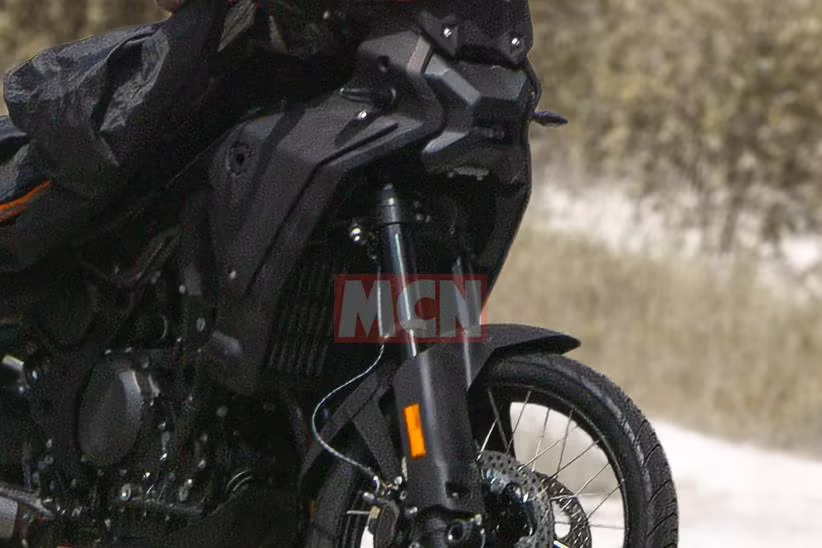 BMW F650GS prototype front end close-up