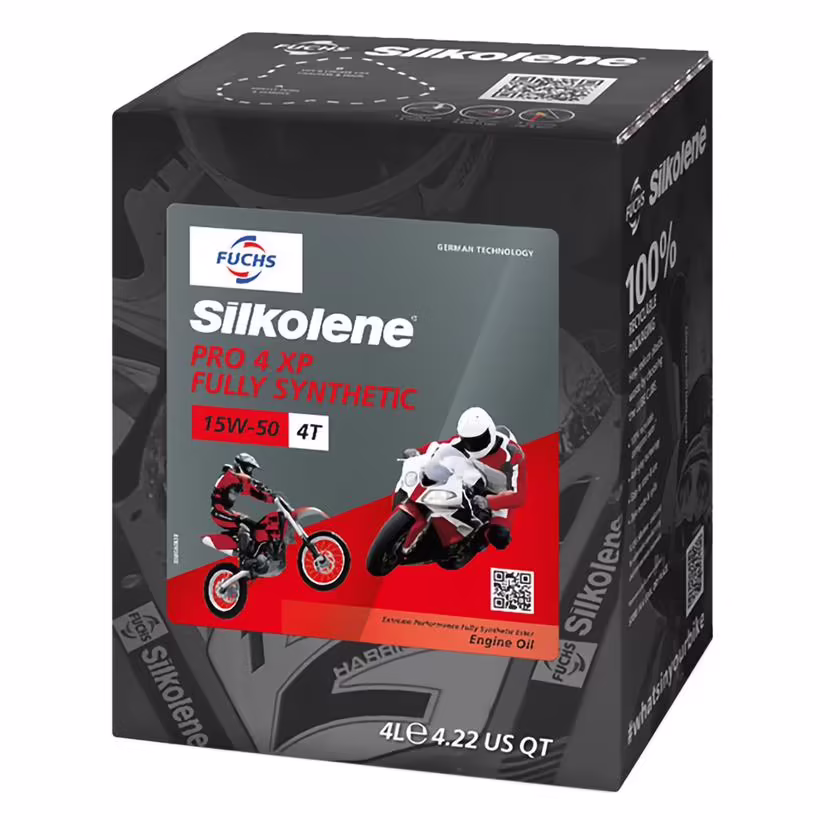 Silkolene Pro 4 15W-50 lube cube