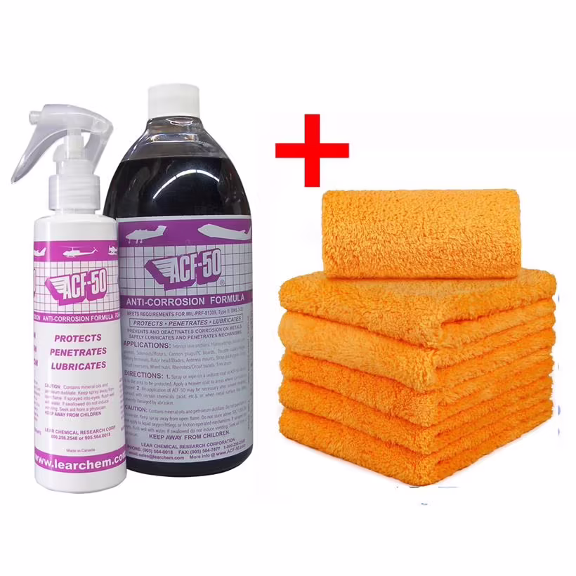 ACF50 0.95 litres + five Nippy Norman Xtreme cloths