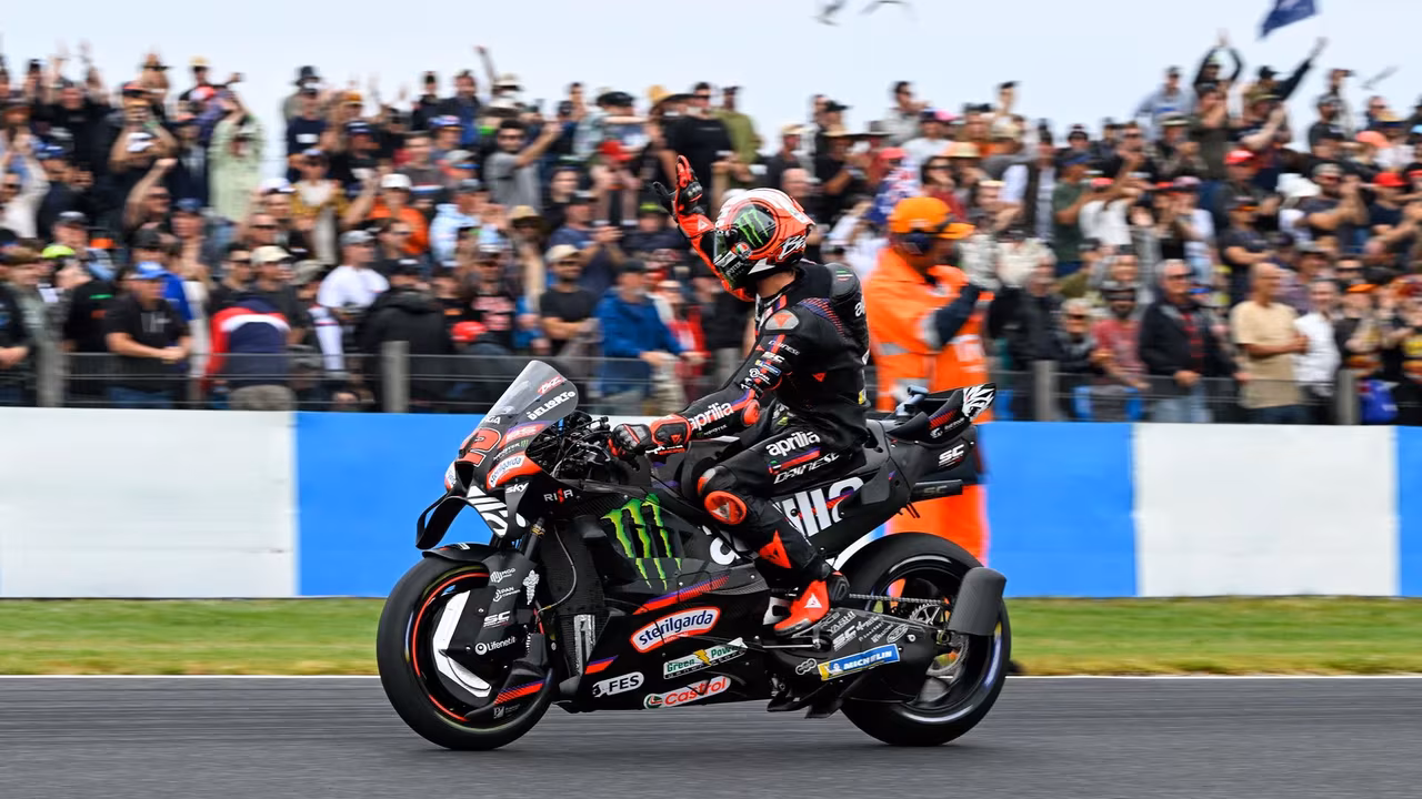 Марко Беццекки на спринте MotoGP в Австралии 2026 года