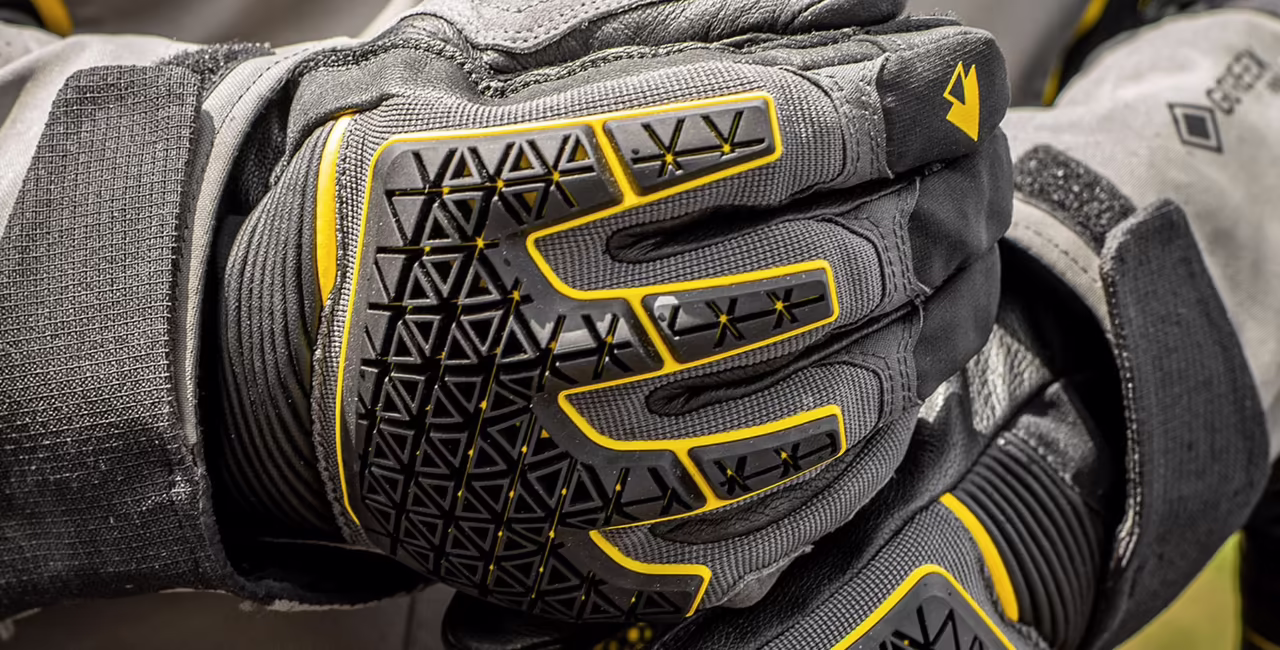 Туринговый мотоциклетный перчаток Touratech Guardo Rambler GTX PRO с ламинатом GORE-TEX Gore Grip