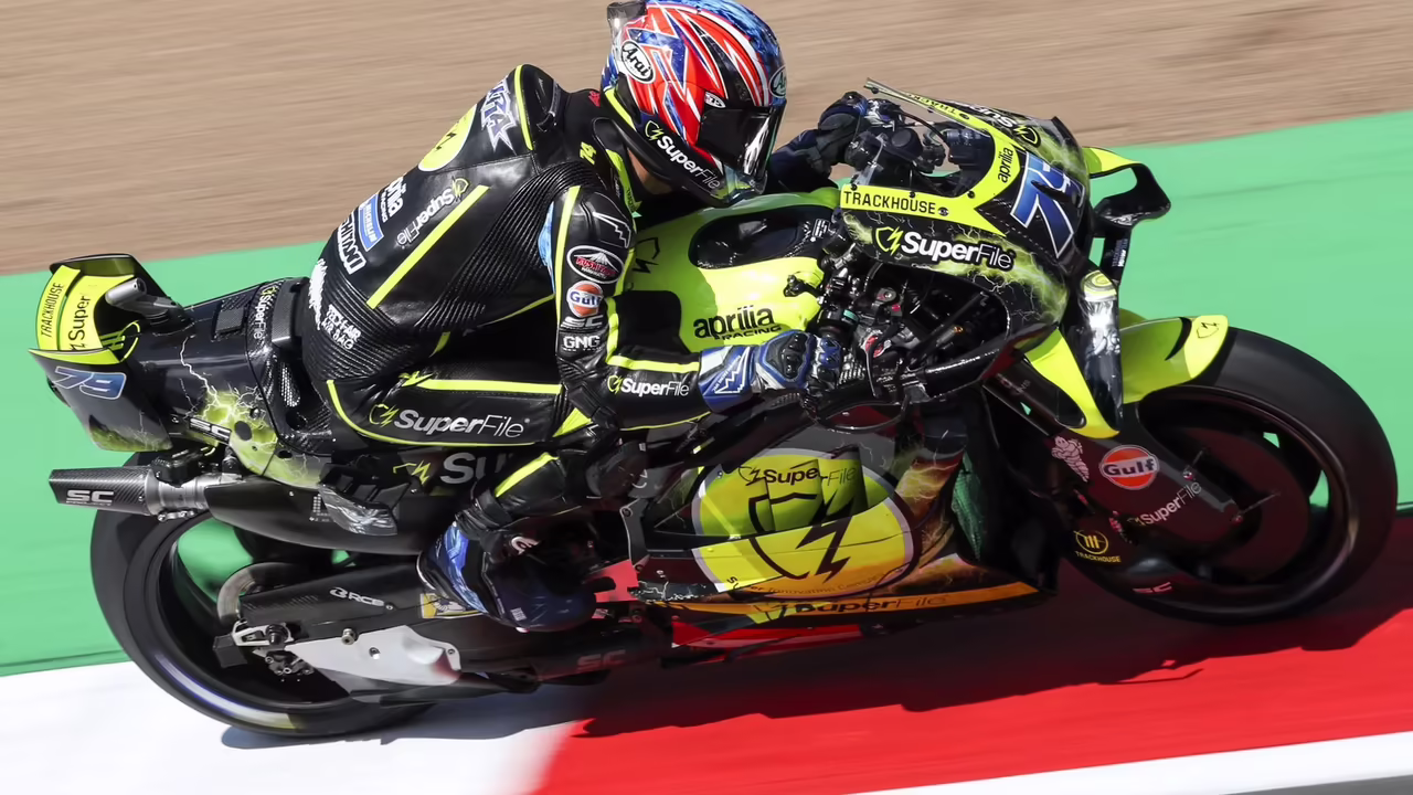 Ai Ogura, 2026 Silverstone MotoGP. © Gold and Goose