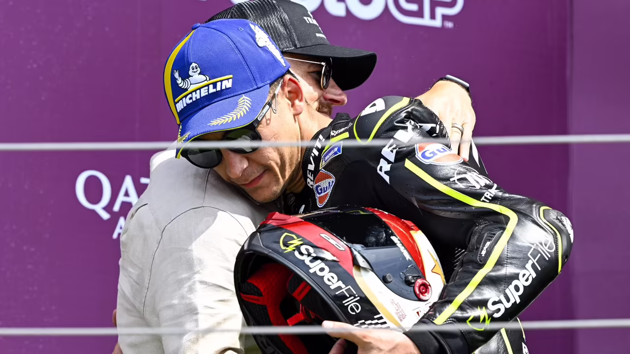 Justin Marks, Raul Fernandez, 2026 Silverstone MotoGP. © Gold and Goose