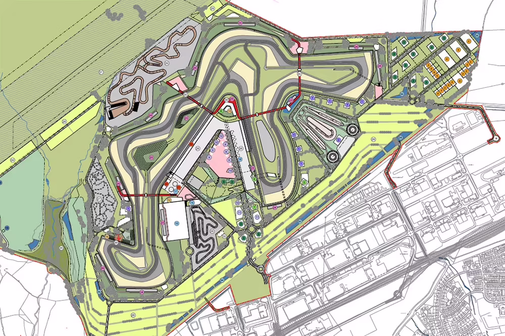 The plans for the Circuit of Wales