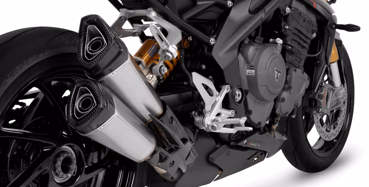 Triumph Speed Triple 1200 RS с титановым выхлопом Zard 3-2