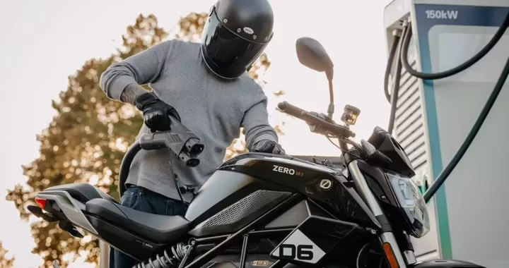 Zero Motorcycles: ricarica 20-80% in meno di 30 minuti