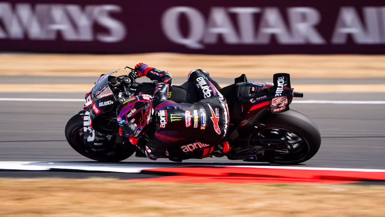 Jorge Martin, 2026 Silverstone MotoGP. © Tony Goldsmith
